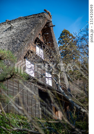 東山動植物園の合掌造り建物 東山動植物園の合掌造り建物 131410849