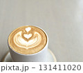 おしゃれカフェのラテアート 131411020