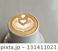 アップのラテアート 131411021