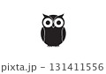 かわいいフクロウのイラスト 131411556