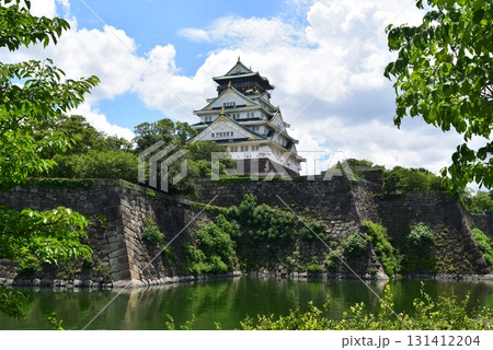 大阪城　天守閣　内堀 131412204