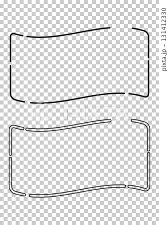 簡單波浪絲帶框架套裝 簡單波浪絲帶框架套裝 131412330