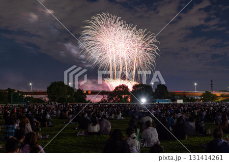 《東京都》北区花火会・打ち上げ花火 131414261