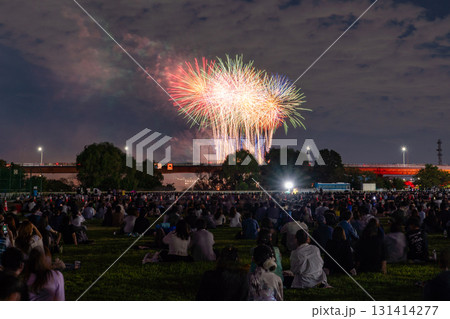 《東京都》北区花火会・打ち上げ花火 131414277