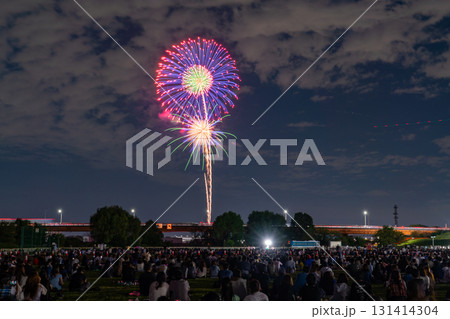 《東京都》北区花火会・打ち上げ花火 131414304