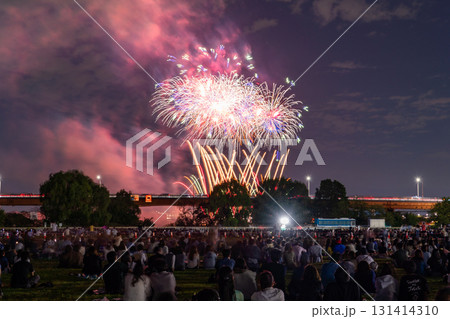 《東京都》北区花火会・打ち上げ花火 131414310