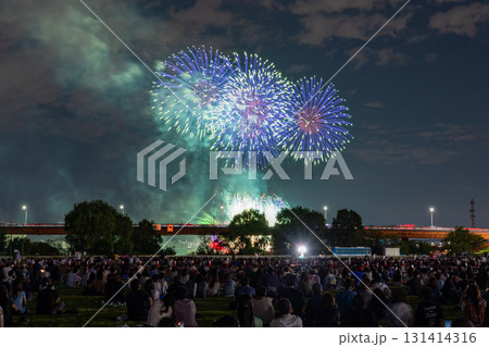 《東京都》北区花火会・打ち上げ花火 131414316