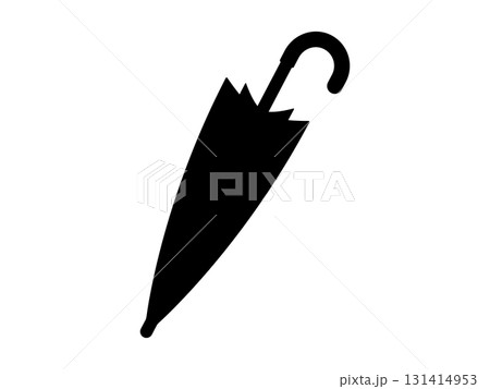 傘のアイコン　モノトーン 131414953