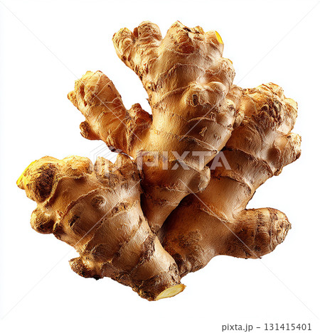 料理や健康の素材として使える生のショウガの塊 131415401