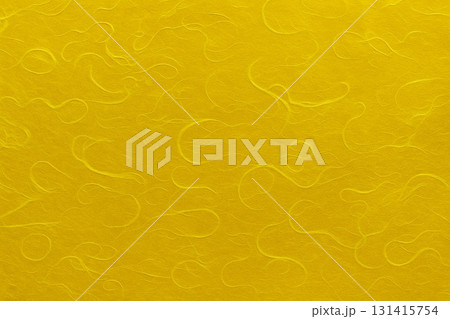 和紙 雲龍紙 黄色 和紙 雲龍紙 黄色 131415754