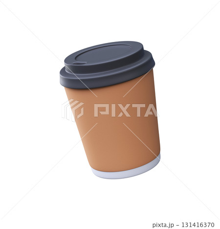 3D Kraft Disposable Drink Cup 3D Kraft Disposable Drink Cup 131416370