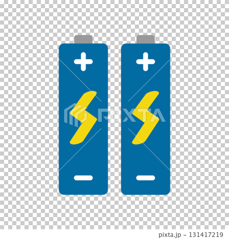 乾電池のイラスト素材 乾電池のイラスト素材 131417219