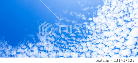 爽やかな秋のうろこ雲のある風景 爽やかな秋のうろこ雲のある風景 131417525
