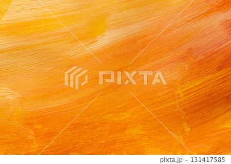オレンジ色の暖かい色の背景 131417585