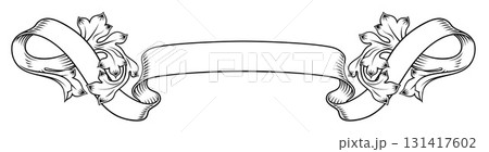 Scroll Crest Heraldic Filigree Pattern Motifのイラスト素材 [131417602] - PIXTA