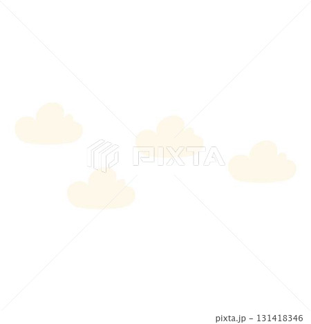 Cloud. Abstract white cloudy illustration 131418346