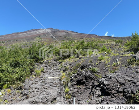 富士山富士宮ルート_五合目_富士山登山道入り口 131419062