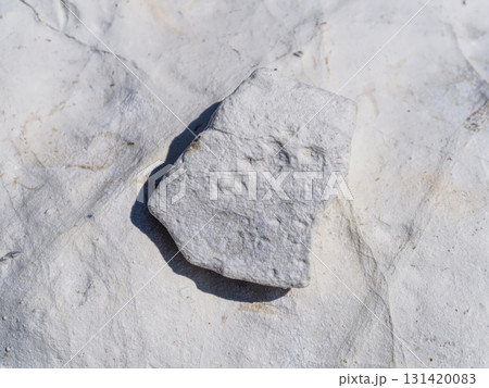 カザフスタン・トゥズバイル塩湖の石灰岩 / Tuzbair, Ustyurt Plateau 131420083