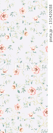 Assorted Handpainted Watercolor Floral And Animal Patterned Decorative Paper Collection 131420288