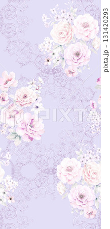 Assorted Handpainted Watercolor Floral And Animal Patterned Decorative Paper Collection 131420293