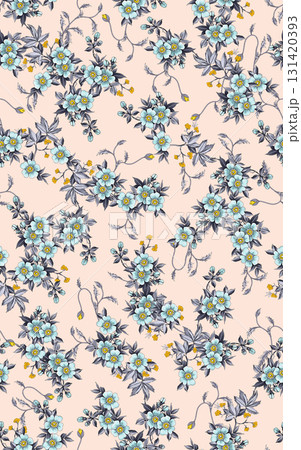 Assorted Handpainted Watercolor Floral And Animal Patterned Decorative Paper Collection 131420393