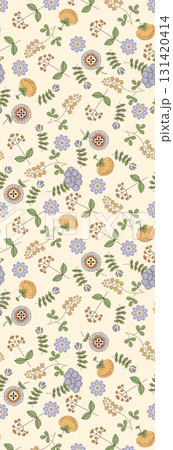 Assorted Handpainted Watercolor Floral And Animal Patterned Decorative Paper Collection 131420414