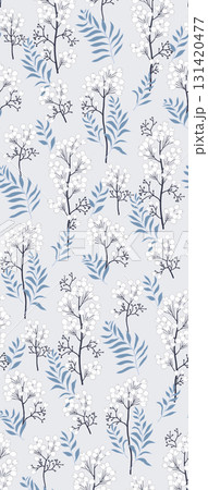 Assorted Handpainted Watercolor Floral And Animal Patterned Decorative Paper Collection 131420477