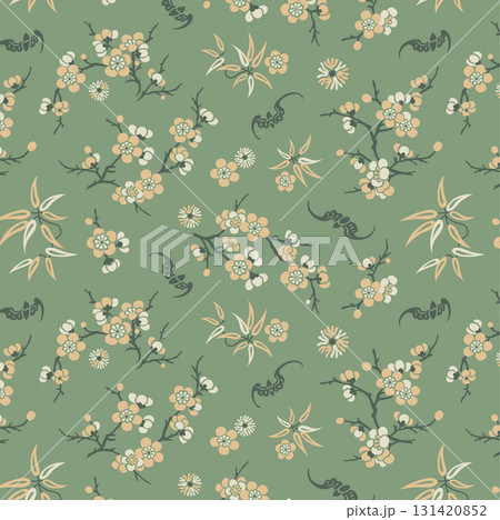 Assorted Handpainted Watercolor Floral And Nature Patterned Decorative Paper Collection 131420852