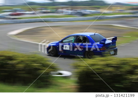大牟田市　レース場　ジムカーナ、 131421199