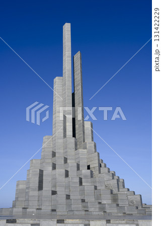 Basalt columns of the Nghinh Phong Tower for the God of Wind and Goddess of Land, 35 meters high 131422229