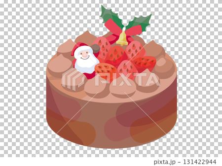 聖誕巧克力蛋糕 131422944