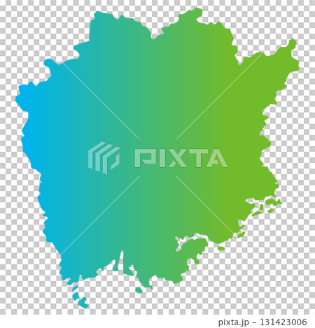 岡山縣旅遊地圖 131423006