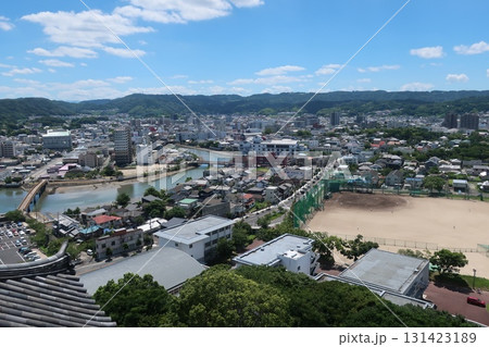 唐津城より俯瞰 131423189