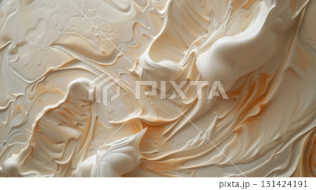 Abstract creamy texture with smooth flowing patterns 131424191