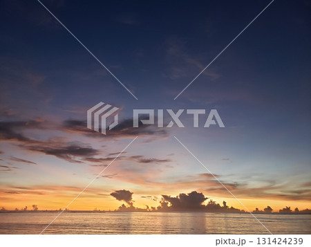 美しい夕陽（サイパンにて） 131424239