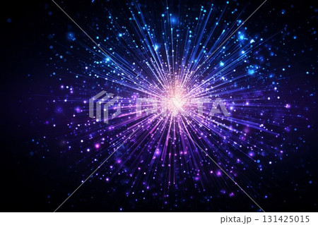 3d light explosion purple and blue hues vibrant artwork. Colorful burst effect ideal for festive decor or digital displays. 3d light explosion purple and blue hues vibrant artwork. Colorful burst effect ideal for festive decor or digital displays. 131425015