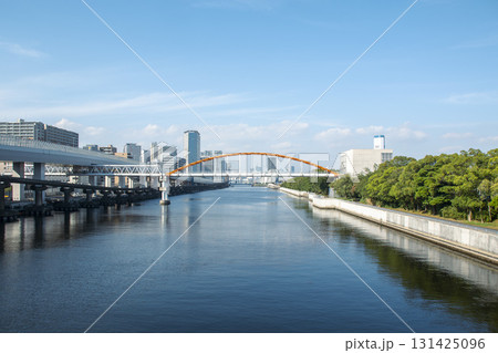 大井北埠頭橋からの風景 大井北埠頭橋からの風景 131425096