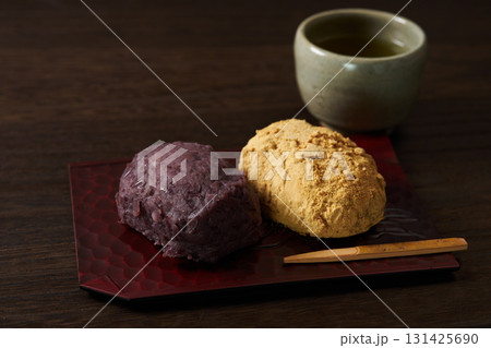 おはぎ　お彼岸イメージ 131425690