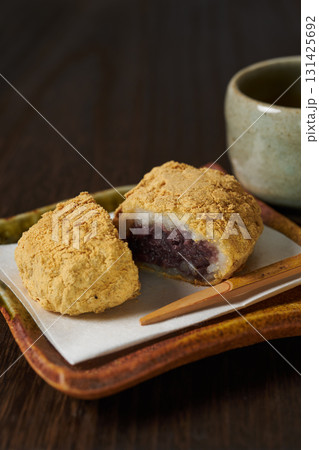 おはぎ　お彼岸イメージ 131425692