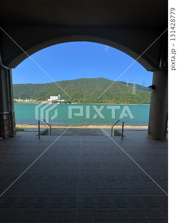 道の駅から見える海 131428779