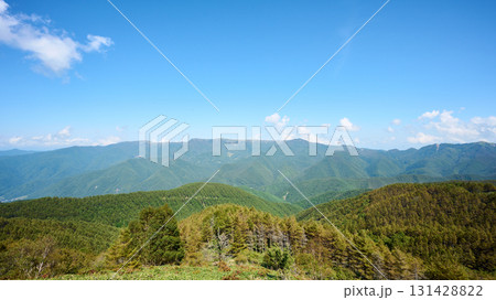 鉢伏山の登山道から見える景色 鉢伏山の登山道から見える景色 131428822
