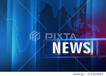Graphical news background, blue theme background concept series Graphical news background, blue theme background concept series 131428963
