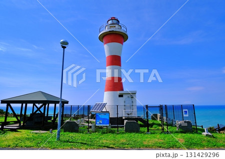 金比羅岬灯台の風景　(北海道初山別村) 131429296