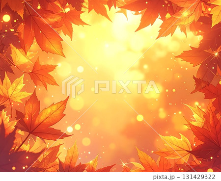 紅葉 秋 背景素材 紅葉 秋 背景素材 131429322