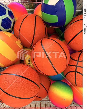 Lots of colorful sports balls Lots of colorful sports balls 131430102