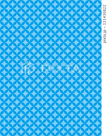水色の七宝柄の背景 水色の七宝柄の背景 131430822