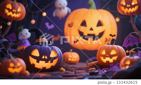 ハロウィンイメージ【Halloween】 131432615