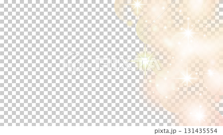 透明背景上的暖漸層曲線和閃亮星光效果 透明背景上的暖漸層曲線和閃亮星光效果 131435554