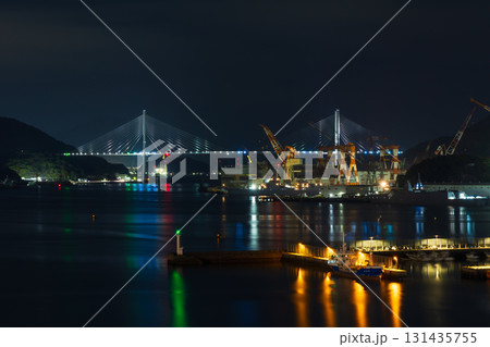 世界新三大夜景 長崎夜景 長崎県庁展望テラス 世界新三大夜景 長崎夜景 長崎県庁展望テラス 131435755