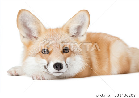 Cute playful dog with adorable face, perfect for pet lovers searching happy and furry animals 131436208